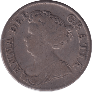 1711 SHILLING ( FINE ) - Shilling - Cambridgeshire Coins