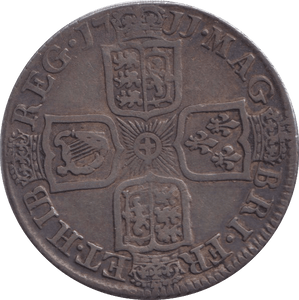 1711 SHILLING ( GF ) - SHILLING - Cambridgeshire Coins