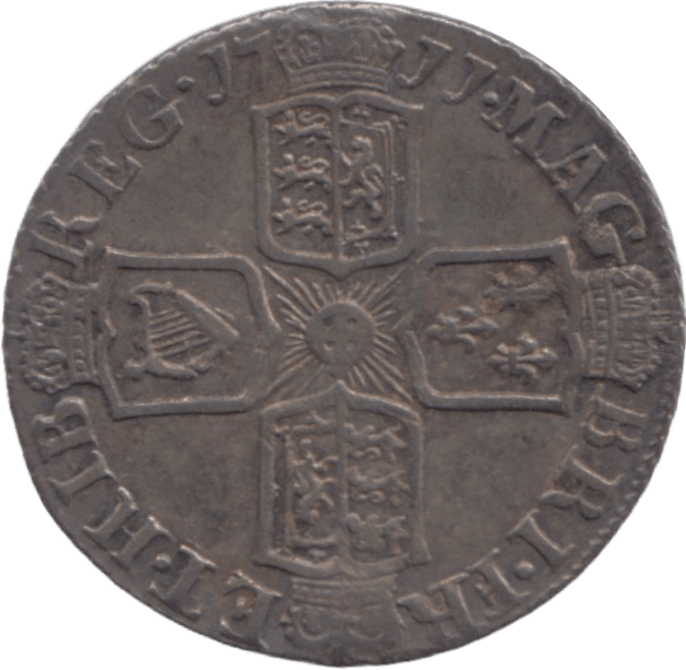 1711 SIXPENCE ( GVF ) - SIXPENCE - Cambridgeshire Coins