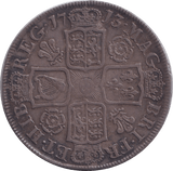 1713 HALFCROWN ( VF ) - HALFCROWN - Cambridgeshire Coins