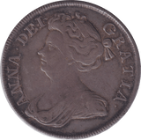 1713 HALFCROWN ( VF ) - HALFCROWN - Cambridgeshire Coins