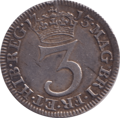 1713 MAUNDY THREE PENCE ( EF ) - MAUNDY THREEPENCE - Cambridgeshire Coins