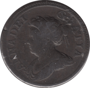 1714 FARTHING ( GF ) - Farthing - Cambridgeshire Coins