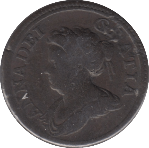 1714 FARTHING ( GF ) - Farthing - Cambridgeshire Coins