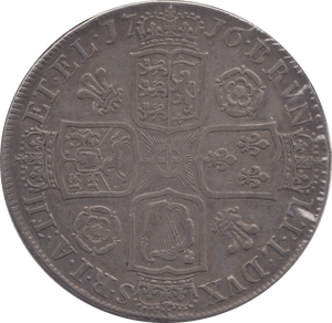 1716 CROWN ( VF ) - CROWN - Cambridgeshire Coins