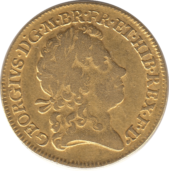 1717 GOLD ONE GUINEA ( VF ) SCARCE DATE - Guineas - Cambridgeshire Coins