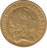 1717 GOLD ONE GUINEA ( VF ) SCARCE DATE - Guineas - Cambridgeshire Coins