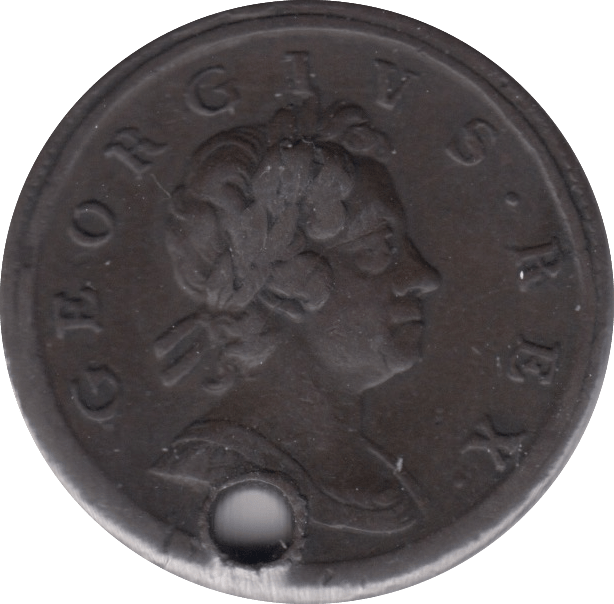 1717 HALFPENNY ( VF ) - Halfpenny - Cambridgeshire Coins