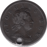 1717 HALFPENNY ( VF ) - Halfpenny - Cambridgeshire Coins