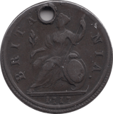 1717 HALFPENNY ( VF ) - Halfpenny - Cambridgeshire Coins