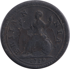 1719 FARTHING ( GF ) - FARTHING - Cambridgeshire Coins