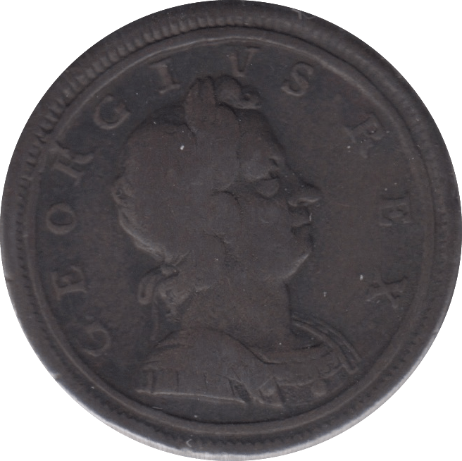 1719 HALFPENNY ( ) - Halfpenny - Cambridgeshire Coins