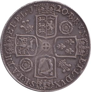 1720 CROWN ( GVF ) - CROWN - Cambridgeshire Coins