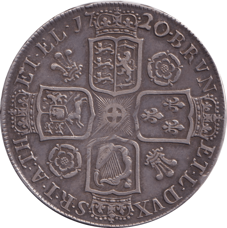 1720 CROWN ( GVF ) - CROWN - Cambridgeshire Coins