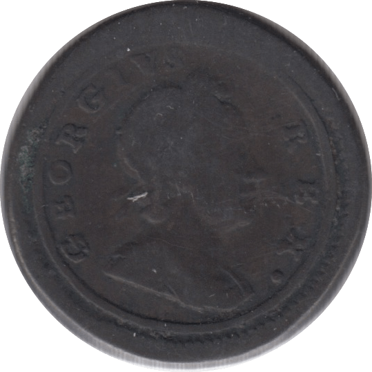 1720 FARTHING ( FINE ) - Farthing - Cambridgeshire Coins