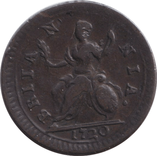 1720 FARTHING ( GF ) - FARTHING - Cambridgeshire Coins