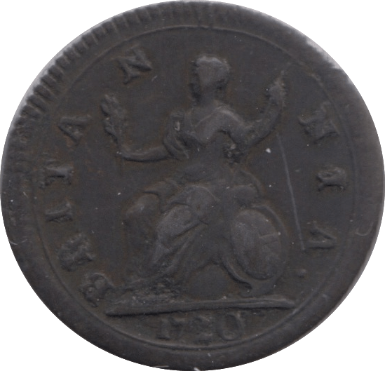 1720 FARTHING ( GF ) - Farthing - Cambridgeshire Coins