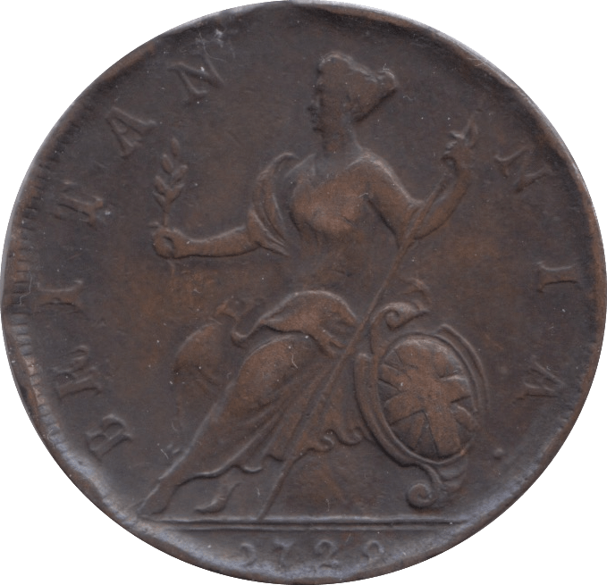 1720 HALFPENNY ( GF ) - Halfpenny - Cambridgeshire Coins