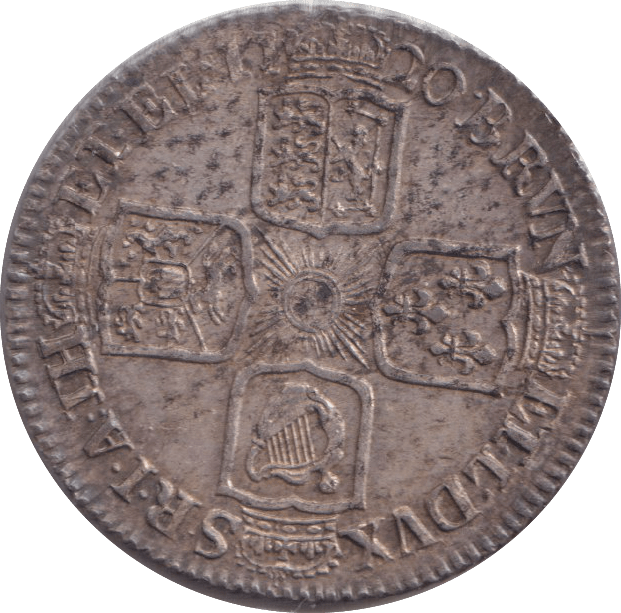 1720 SIXPENCE ( EF ) - SIXPENCE - Cambridgeshire Coins