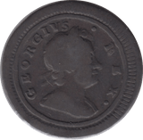 1721 FARTHING ( FINE ) - Farthing - Cambridgeshire Coins