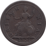 1721 FARTHING ( GF ) - Farthing - Cambridgeshire Coins