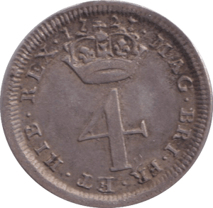 1721 MAUNDY FOURPENCE ( GVF ) - MAUNDY FOURPENCE - Cambridgeshire Coins