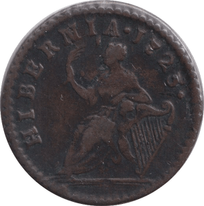 1723 FARTHING ( FINE ) - SHILLING - Cambridgeshire Coins