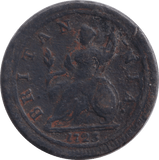 1723 HALFPENNY ( FINE ) - HALFPENNY - Cambridgeshire Coins