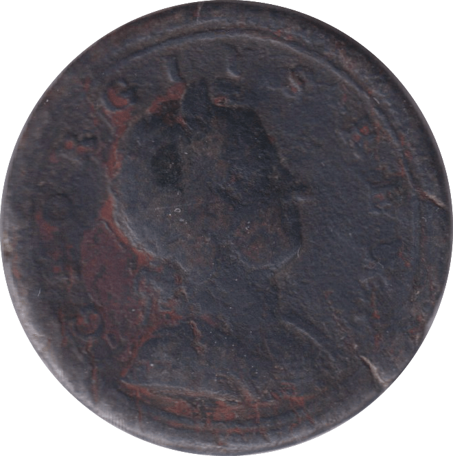 1723 HALFPENNY ( FINE ) - HALFPENNY - Cambridgeshire Coins