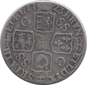 1723 SHILLING ( FINE ) 1 - Shilling - Cambridgeshire Coins