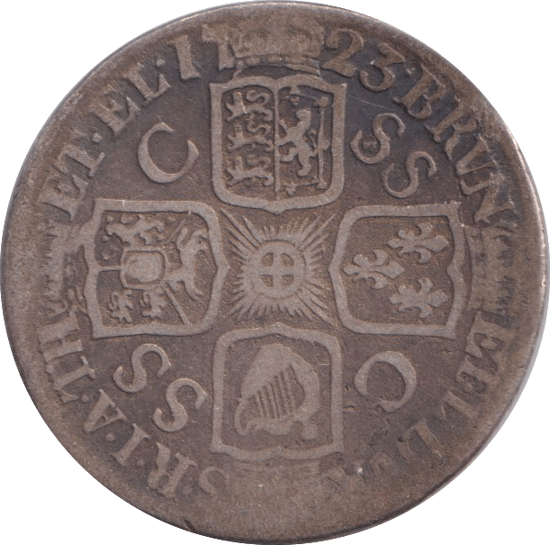 1723 SHILLING ( NF ) - SHILLING - Cambridgeshire Coins