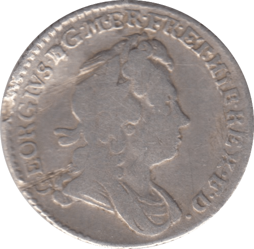 1723 SIXPENCE ( GF ) - Sixpence - Cambridgeshire Coins