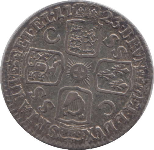 1723 SIXPENCE ( VF ) - SIXPENCE - Cambridgeshire Coins