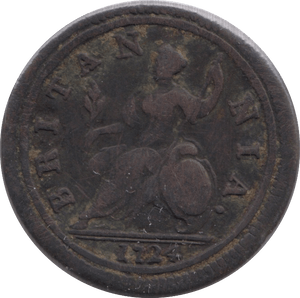 1724 HALFPENNY ( GF ) - Halfpenny - Cambridgeshire Coins