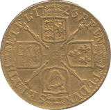 1726 GOLD ONE GUINEA - Guineas - Cambridgeshire Coins