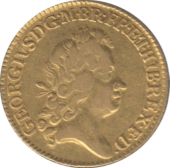 1726 GOLD ONE GUINEA - Guineas - Cambridgeshire Coins