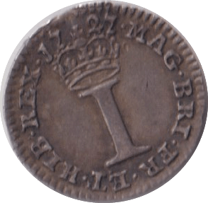 1727 MAUNDY ONE PENNY ( EF ) - MAUNDY ONE PENNY - Cambridgeshire Coins