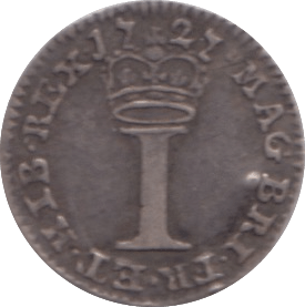 1727 MAUNDY ONE PENNY ( GVF ) - MAUNDY ONE PENNY - Cambridgeshire Coins