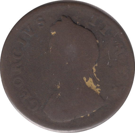 1731 FARTHING ( FAIR ) - Farthing - Cambridgeshire Coins