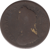 1731 FARTHING ( FAIR ) - Farthing - Cambridgeshire Coins