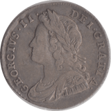 1731 SIXPENCE ( VF ) ROSES AND PLUMES - Sixpence - Cambridgeshire Coins