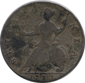 1732 HALFPENNY ( FINE ) - HALFPENNY - Cambridgeshire Coins