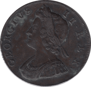 1732 HALFPENNY ( VF ) - Halfpenny - Cambridgeshire Coins