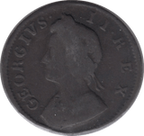 1733 FARTHING ( GF ) - Farthing - Cambridgeshire Coins