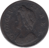 1733 FARTHING ( GF ) - Farthing - Cambridgeshire Coins