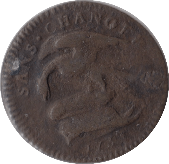 1733 FARTHING ISLE OF MAN - WORLD COINS - Cambridgeshire Coins