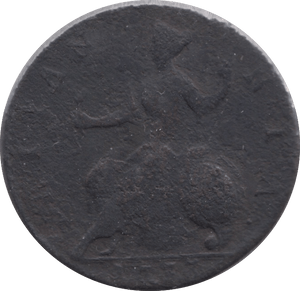 1733 HALFPENNY ( FAIR ) - Halfpenny - Cambridgeshire Coins