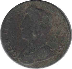 1735 HALFPENNY ( FINE ) - Halfpenny - Cambridgeshire Coins