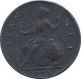 1735 HALFPENNY ( GVF) - HALFPENNY - Cambridgeshire Coins