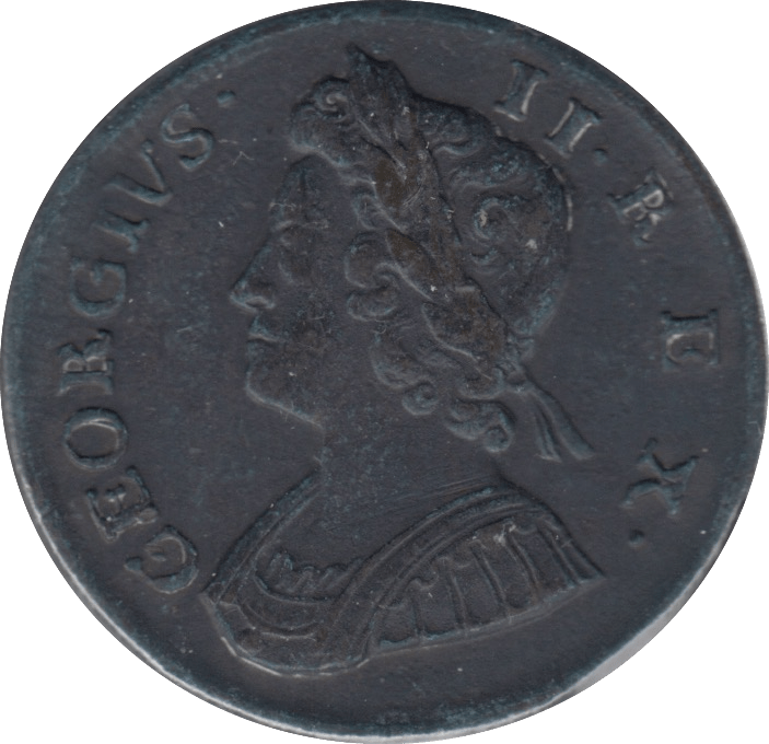 1735 HALFPENNY ( GVF) - HALFPENNY - Cambridgeshire Coins